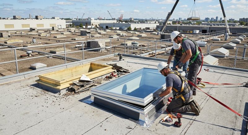 Commercial Skylight Renovation in Seattle, WA