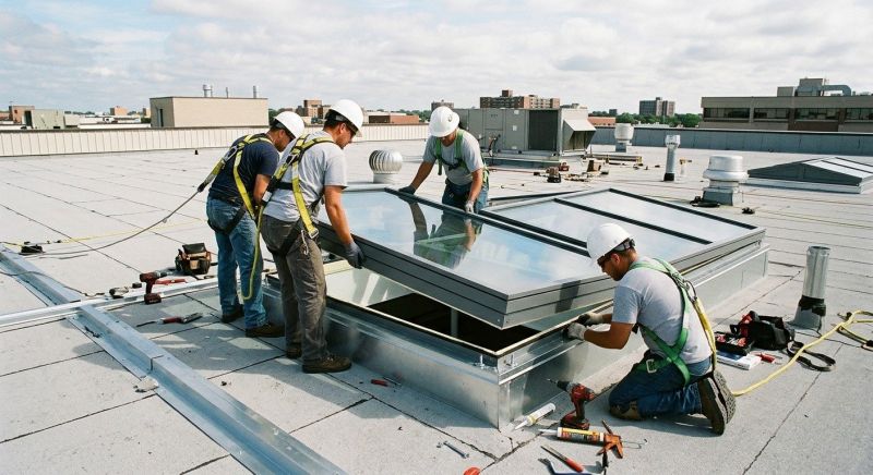 Commercial Skylight Renovation in Tacoma, WA