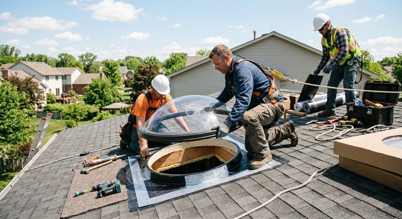 Dome Skylight Replacement in Tacoma, WA