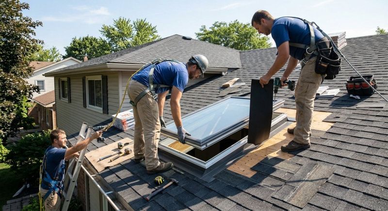 Roof Skylight Installation in Tacoma, WA