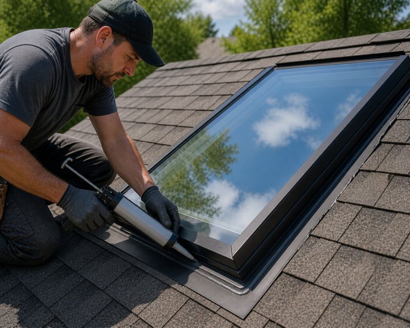 Skylight Leak Repair in Redmond, WA